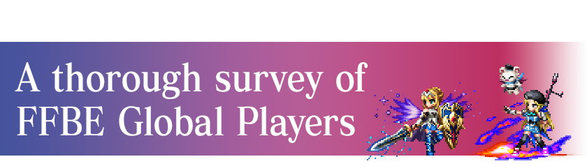 A thorough survey of FFBE Global Players