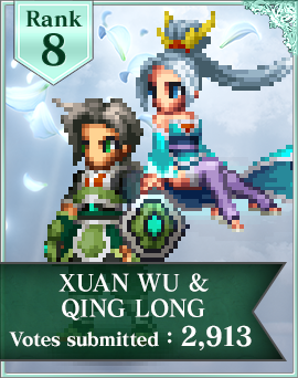 Rank8 XUAN WU &  QING LONG
