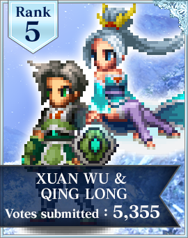Rank5 XUAN WU & QING LONG