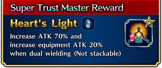 Super Trust Master Reward Heart's Light