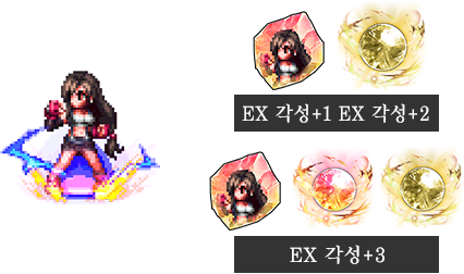 EX 각성+1 EX 각성+2/EX 각성+3